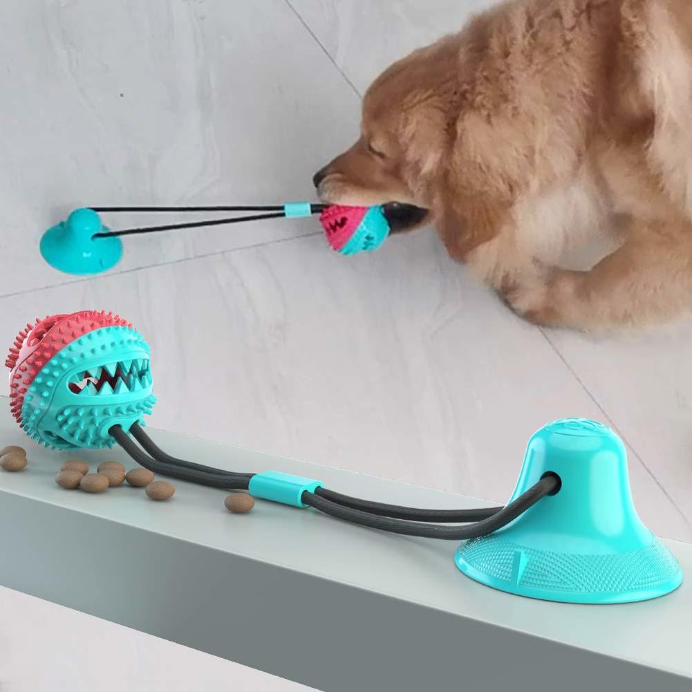Multifunction Pet Dog Activity Bounce Molar Bite Interactive Toys