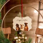 Load image into Gallery viewer, Custom Pet Ornament - Medallion
