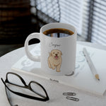 Load image into Gallery viewer, Personalized Mug with Dog Portrait
