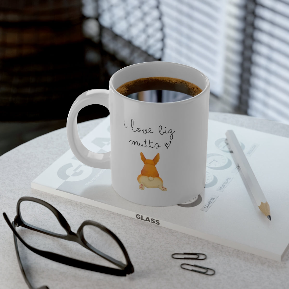 I Love Big Mutts Statement Mug