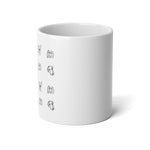 Load image into Gallery viewer, Doggos Minimalist Statement Mug
