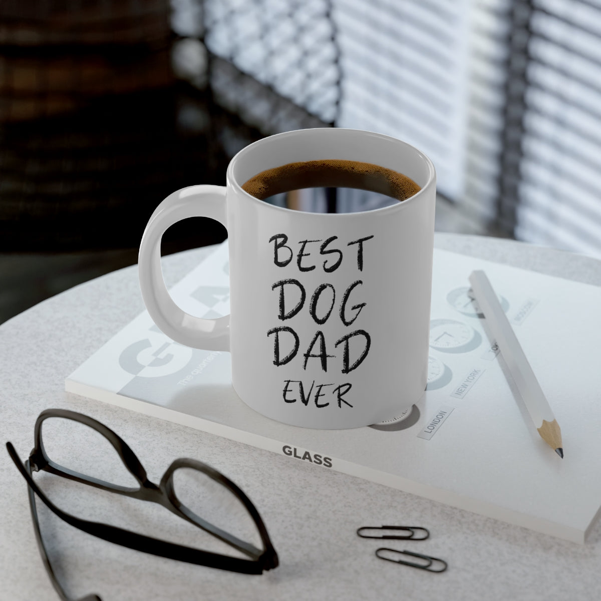 Best Dog Dad Statement Mug