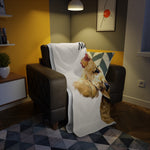 Load image into Gallery viewer, Custom Pet Plush Fleece Blanket
