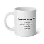 Load image into Gallery viewer, I Love Mom Statement Mug
