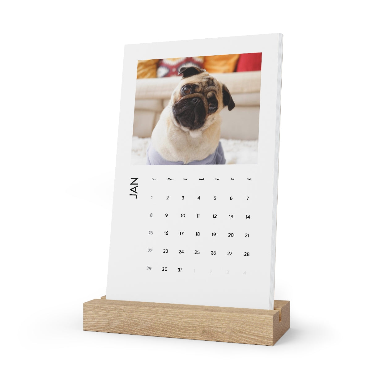 Personalized Pet Photo Calendar 2024