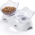 Load image into Gallery viewer, Pet Bowl Double Bowls Food Water Feeder With Auto Water Dispenser
