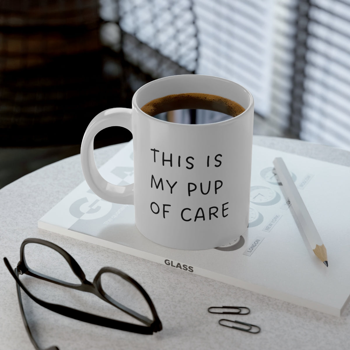 Pup of Care Statement Mug