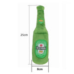 Load image into Gallery viewer, Beer Bottle Cup Squeaky Pet Toy
