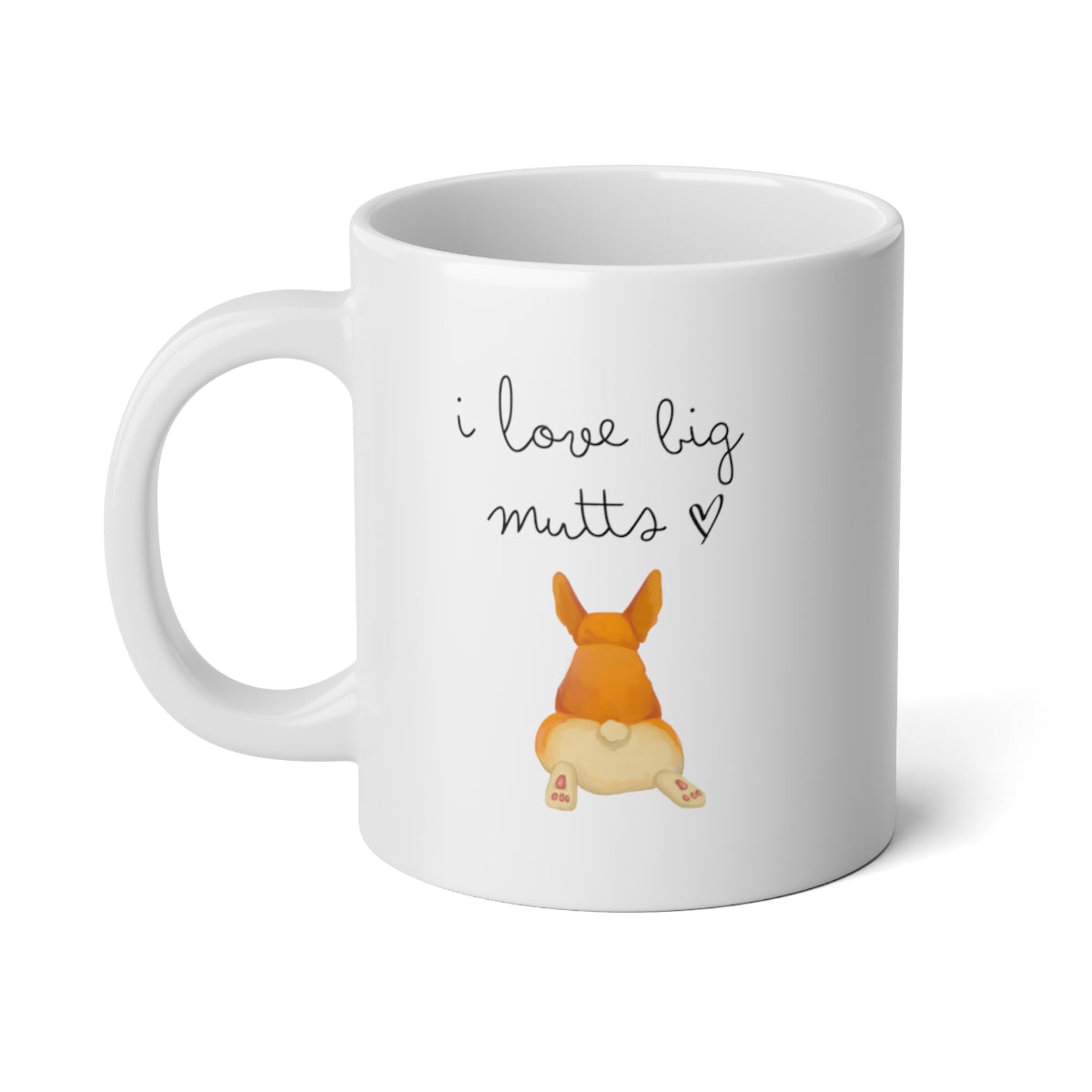 I Love Big Mutts Statement Mug