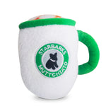 Load image into Gallery viewer, Pawsome Canadian Star Pups Coffee Cup Parody Toy with Squeaker
